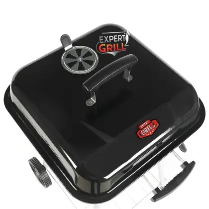 Expert Grill 17.5 Square Steel Charcoal Grill upper view