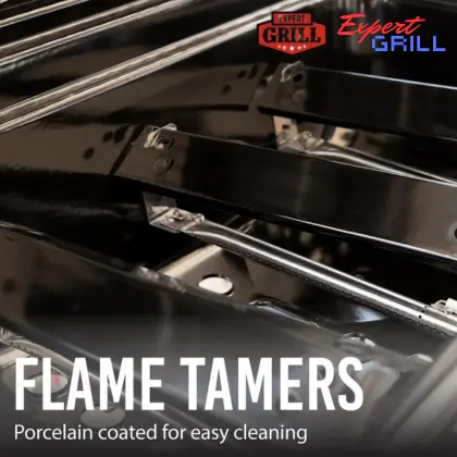 Expert Grill 3 Burner Propane Gas Grill flame tamers