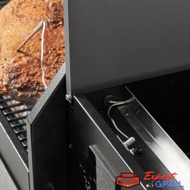 Expert Grill Commodore Pellet Grill and Smoker corner