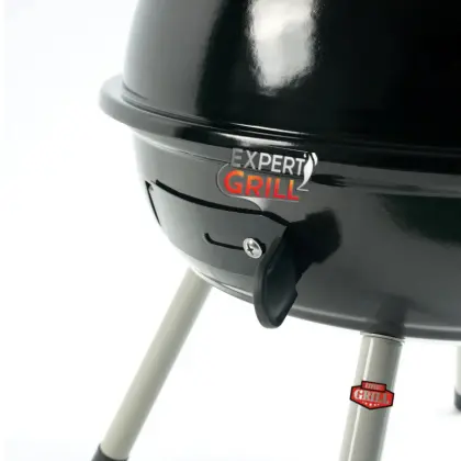 Expert Grill 14.5'' Steel Portable Charcoal Grill corner