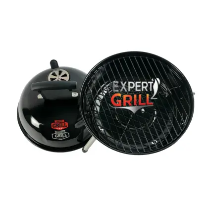 Expert Grill 14.5'' Steel Portable Charcoal Grill from Top View