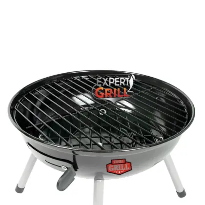 Expert Grill 14.5'' Steel Portable Charcoal Grill opened