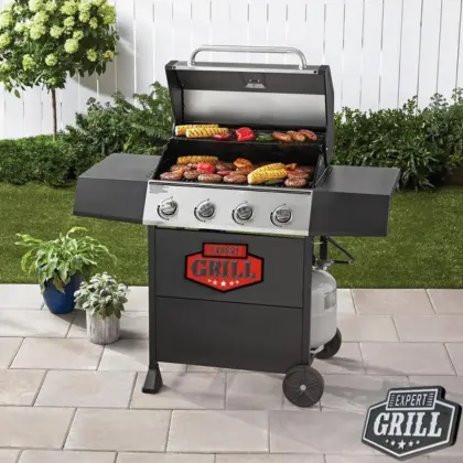 Expert Grill 4 Burner Propane Gas Grill cooking