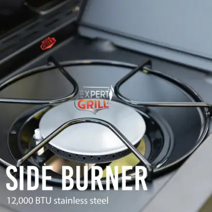 Expert Grill 5 Burner Propane Gas Grill side burner