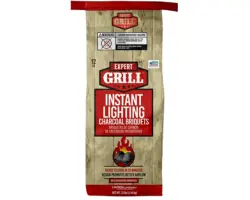 Expert Grill Instant Charcoal Briquets, 12 Lb